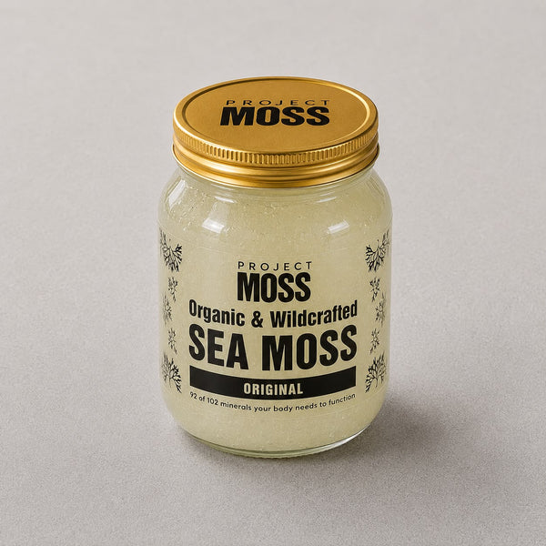 Project Moss Original Sea Moss Gel jar